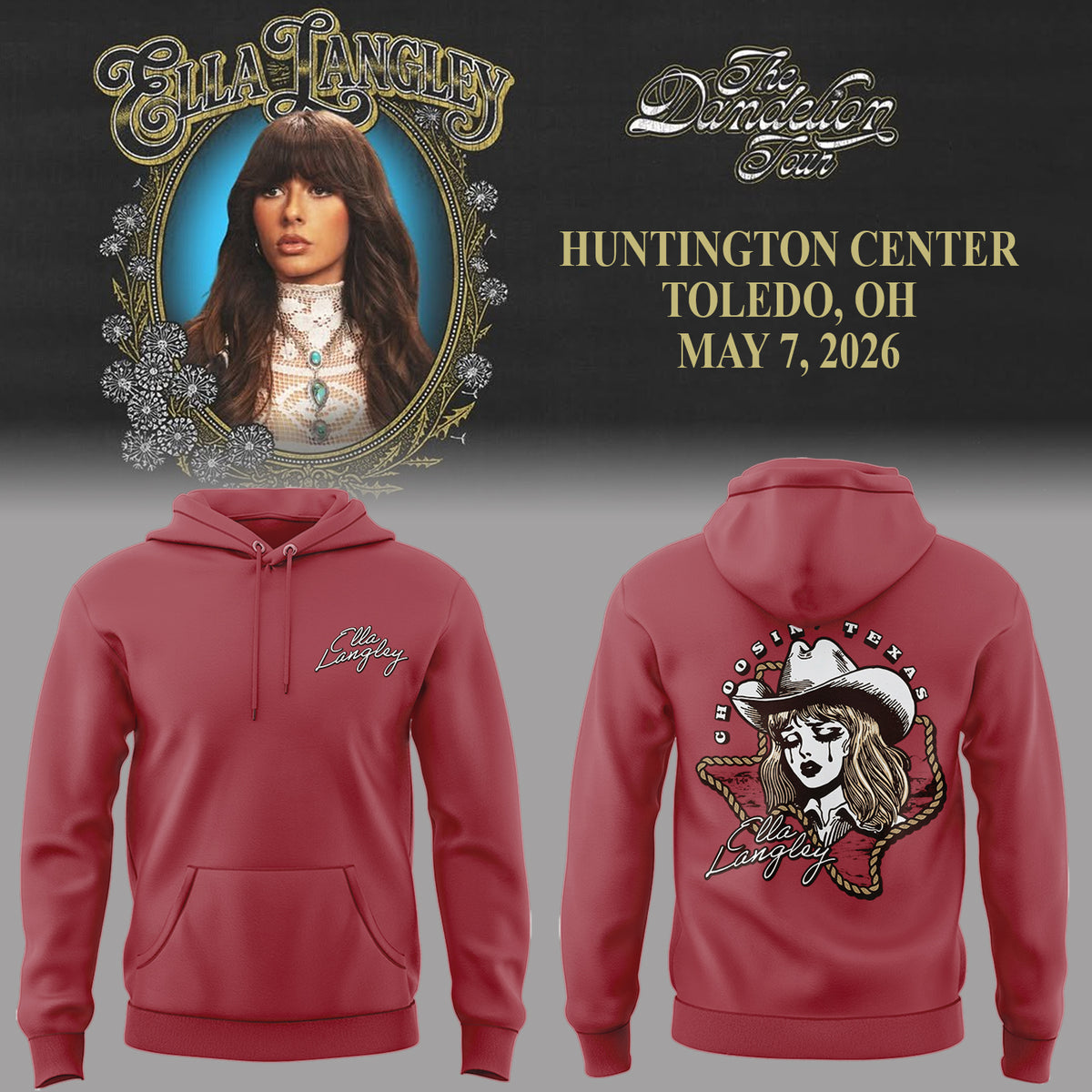 E.Langley “The Dandelion Tour” Hoodie