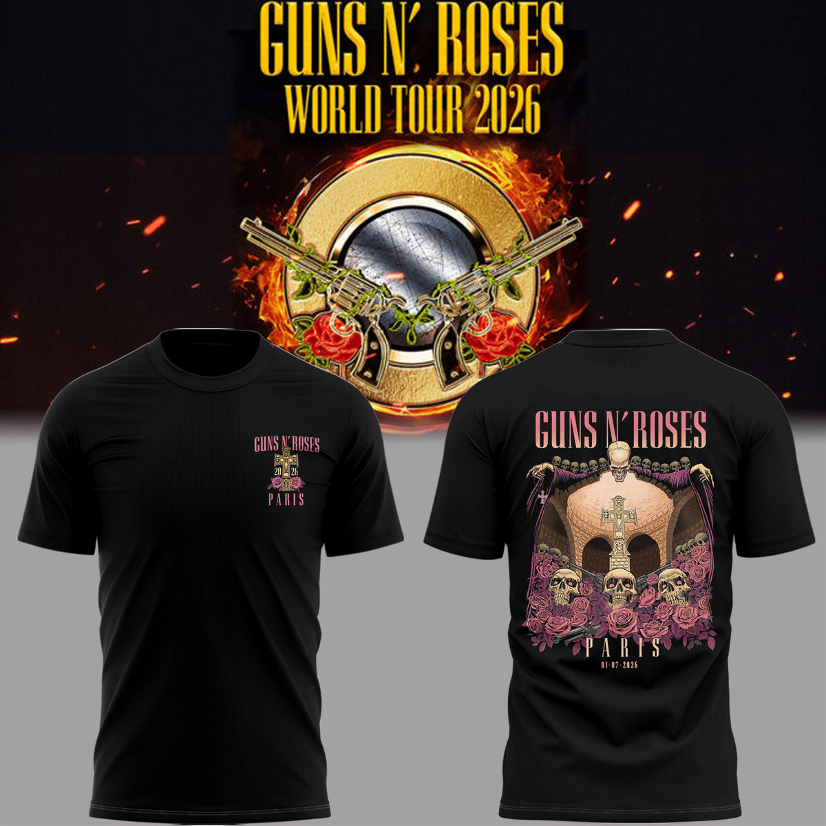 Limited Edition World Tour 2026 Shirt