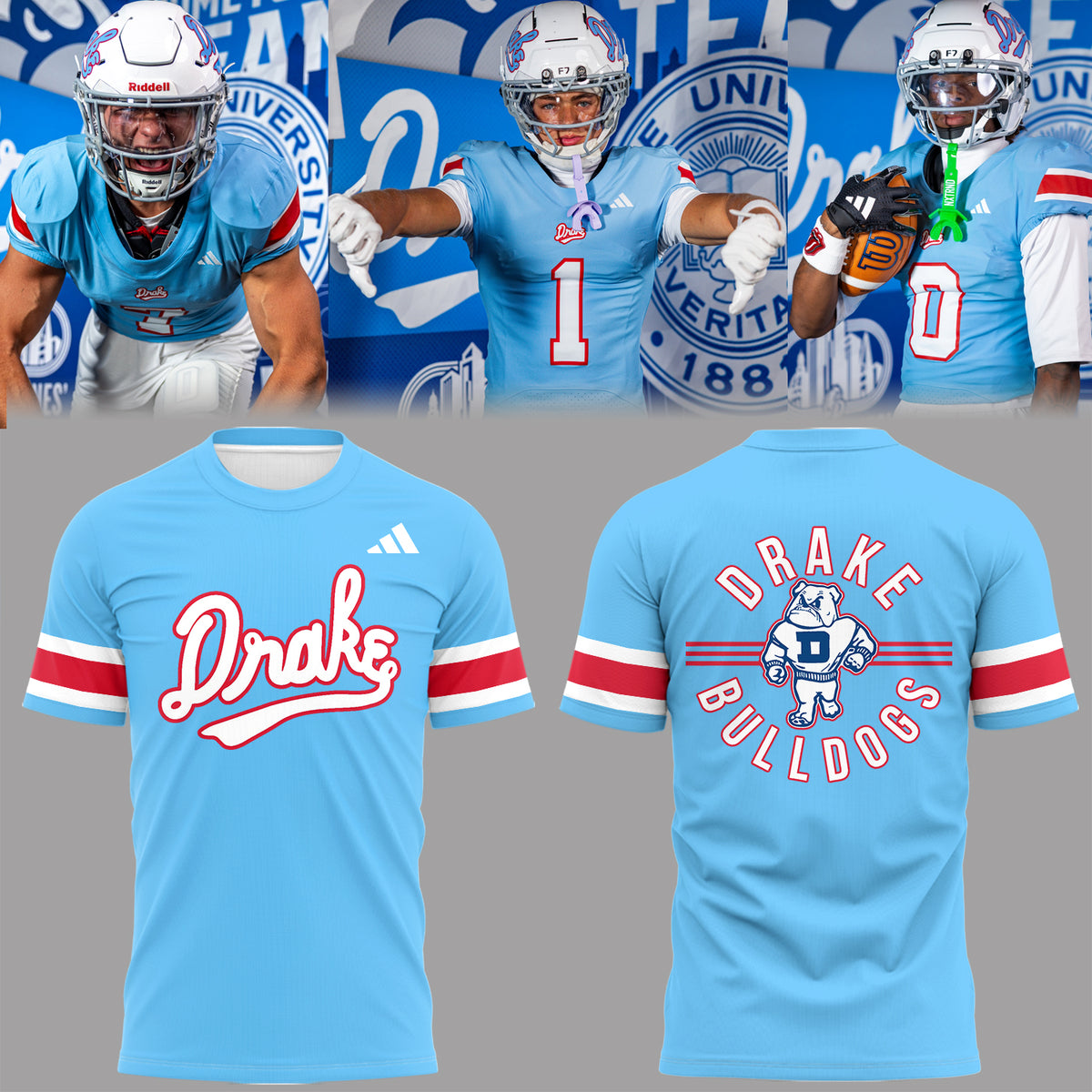 Limited Edition Powder Blue Throwback Shirt