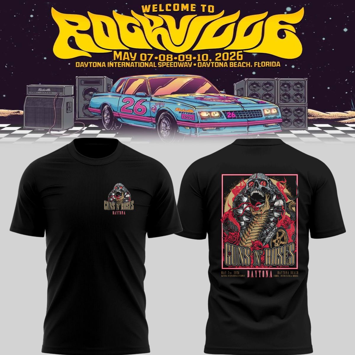 GnR 🎵 Welcome to Rockville, FL TShirt