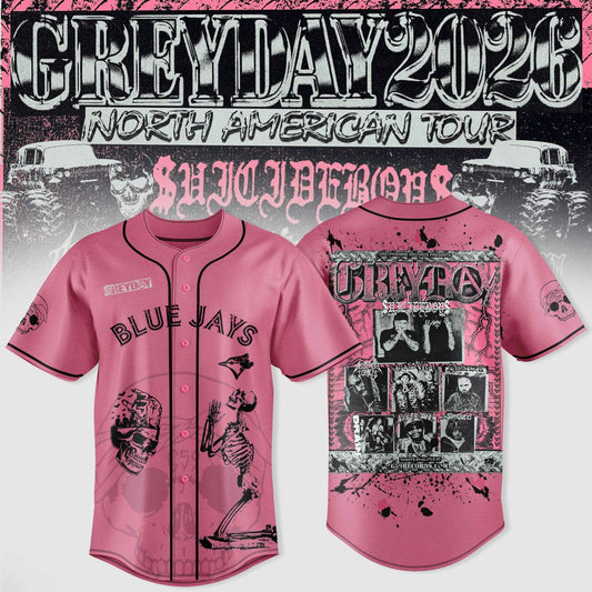 Toronto Blue Jays X $uicideboy$ Greyday 2026 – North American Tour Jersey