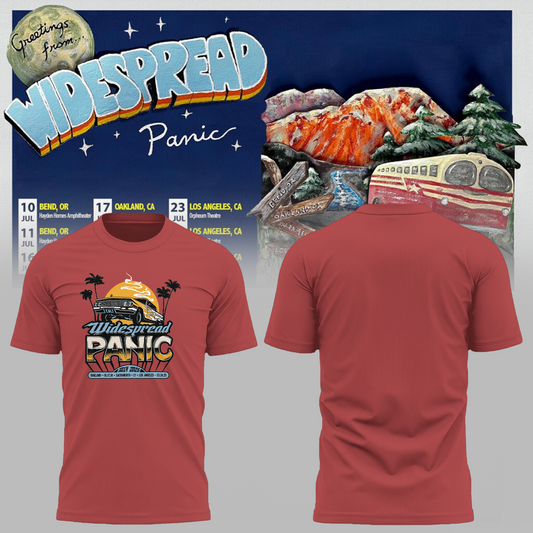 Limited Edition West Coast Summer Tour 2026 Shirt