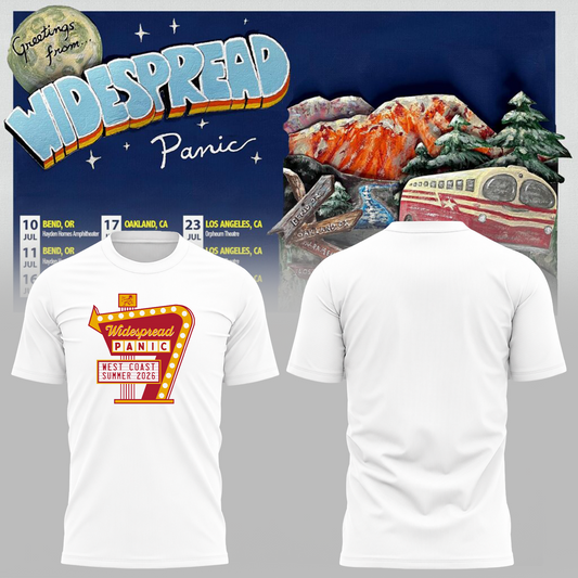 Limited Edition West Coast Summer Tour 2026 Shirt