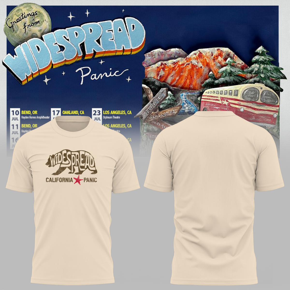 Limited Edition West Coast Summer Tour 2026 Shirt
