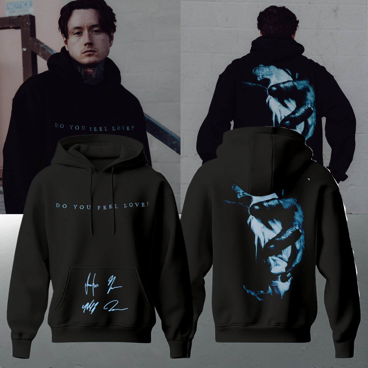 .Bad Omens Do You Feel Love Tour Hoodie