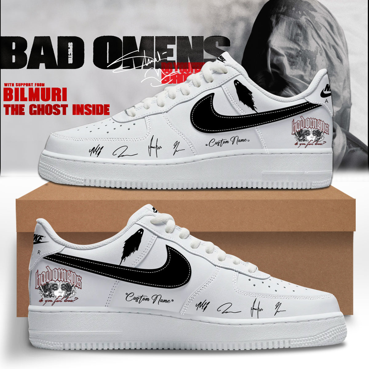 Bad Omens Do You Feel Love Tour Shoes