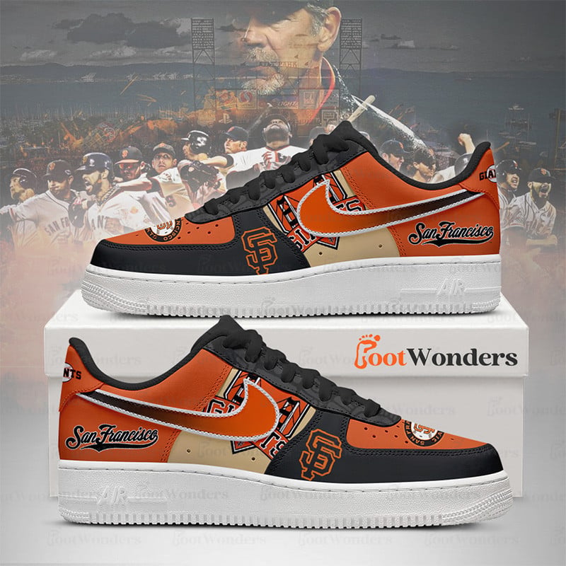San Francisco Giants Low Top Air AF1 Sneaker