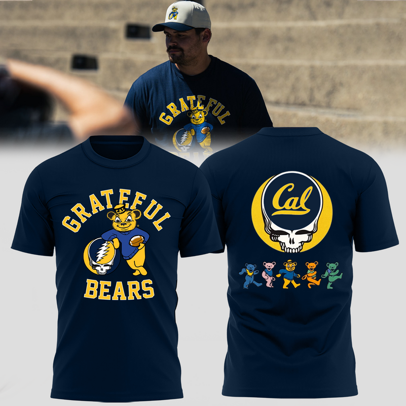 Limited Edition Cal Football x Grateful Dead T-shirt