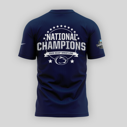Penn State Nittany Lions 2026 NCAA Wrestling National Champions Tshirt