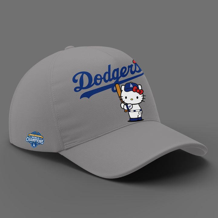 Exclusive 2026 Hoodie Los Angeles Dodgers x Hello Kitty for fans!