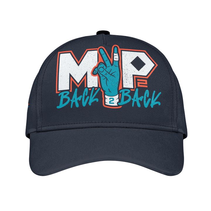 1. OKC Thunder 2026 MVP Back 2 Back Signature T-shirt