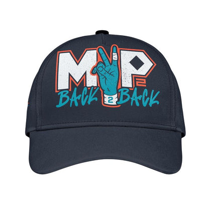 1. OKC Thunder 2026 MVP Back 2 Back Signature T-shirt