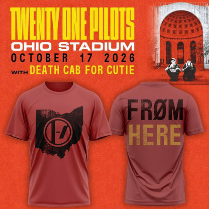 Twenty One Pilots Ohio Stadium Exclusive T-shirt