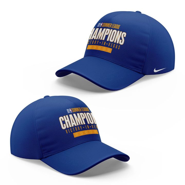 Golden State Warriors 2026 NBA Summer League Champions Blue Hoodie