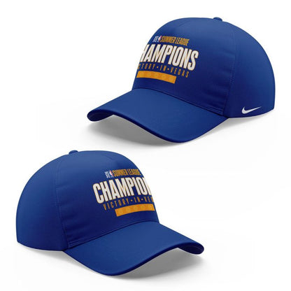 Golden State Warriors 2026 NBA Summer League Champions Blue T-Shirt
