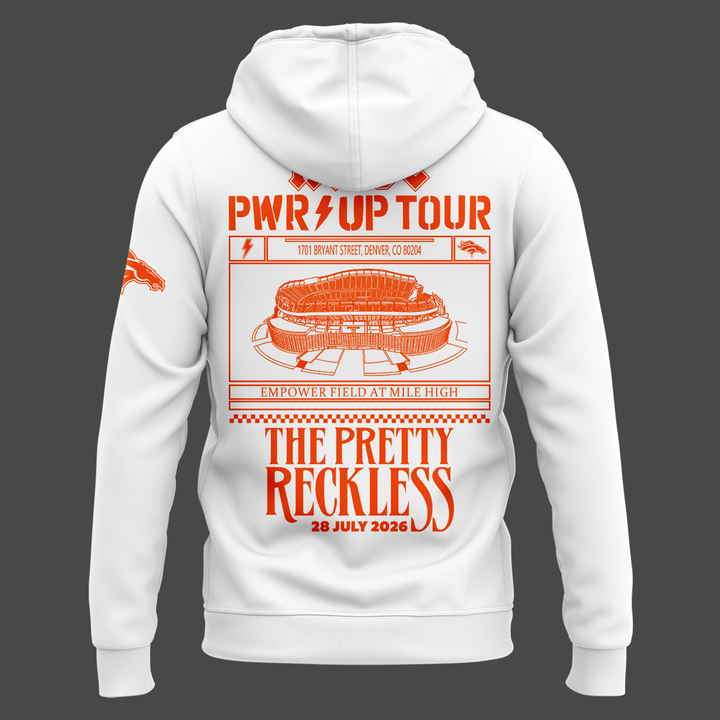 Exclusive Version Denver Broncos x PWR/UP TOUR Hoodie 2026