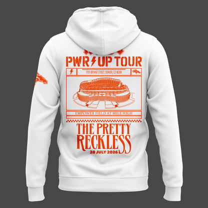 Exclusive Version Denver Broncos x PWR/UP TOUR Hoodie 2026