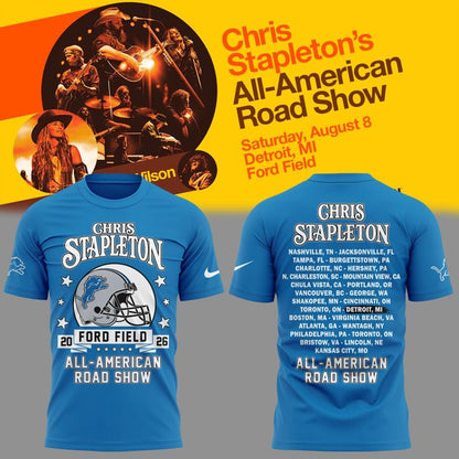 Limited Edition Chris Stapleton x Detroit Lions Event Tee