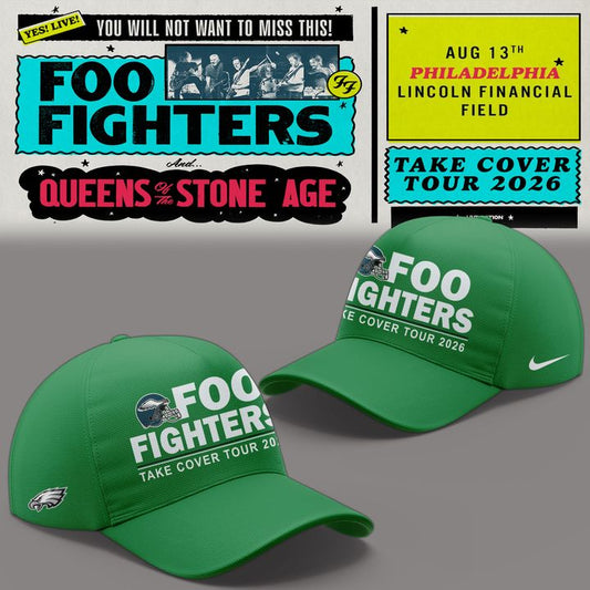 Foo Fighters Take Cover Tour 2026 Cap