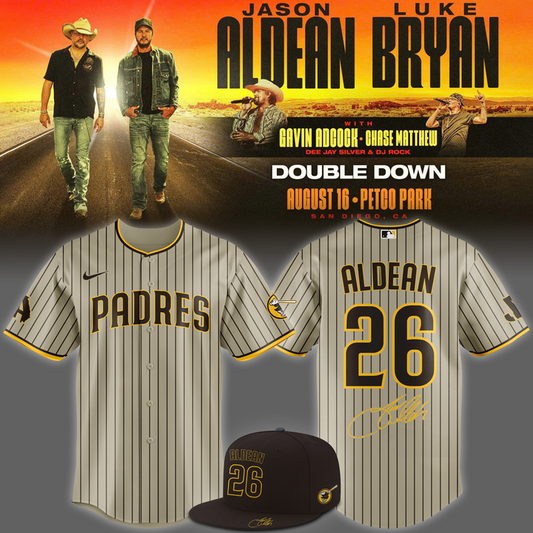 2.Limited Edition San Diego Padres x Luke Bryan And Jason Aldean Jersey 2026