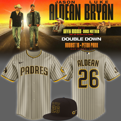 3.Limited Edition San Diego Padres x Luke Bryan And Jason Aldean Jersey 2026