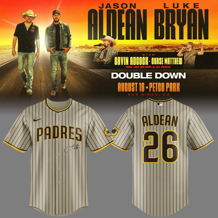 4.Limited Edition San Diego Padres x Luke Bryan And Jason Aldean Jersey 2026