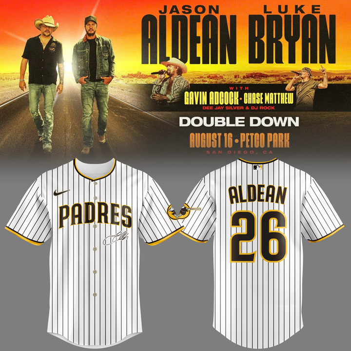 7.Limited Edition San Diego Padres x Luke Bryan And Jason Aldean Jersey 2026