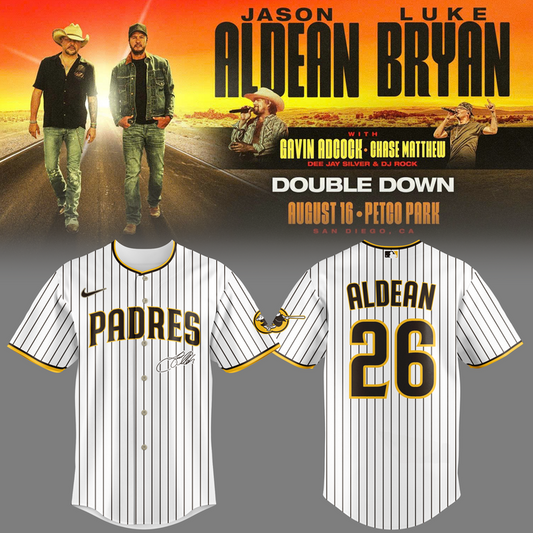 7.Limited Edition San Diego Padres x Luke Bryan And Jason Aldean Jersey 2026