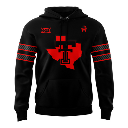 Special New Texas Tech Football "Let's Ride" Uniform Hoodie