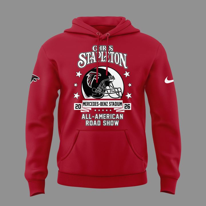 03.30. Limited Edition Chris Stapleton x Atlanta Falcons - All American Road Show 2026 Hoodie