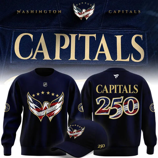 Limited Edition Washington Capitals - Celebrating the 250th Anniversary of America Sweater