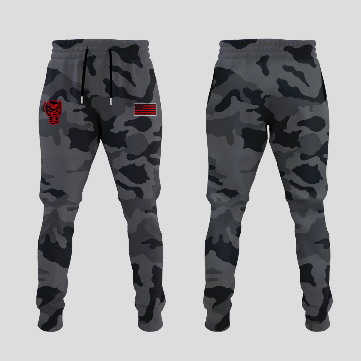 NCSU  Football Black Camo 2026 SWEATSHIRT