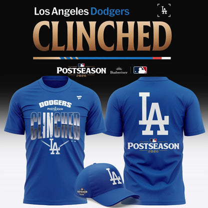 LA Dodgers Royal 2026 Postseason Locker Room T-Shirt