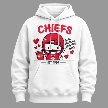 Limited Edition Kansas City Chiefs x Hello Kitty Hoodie 2026