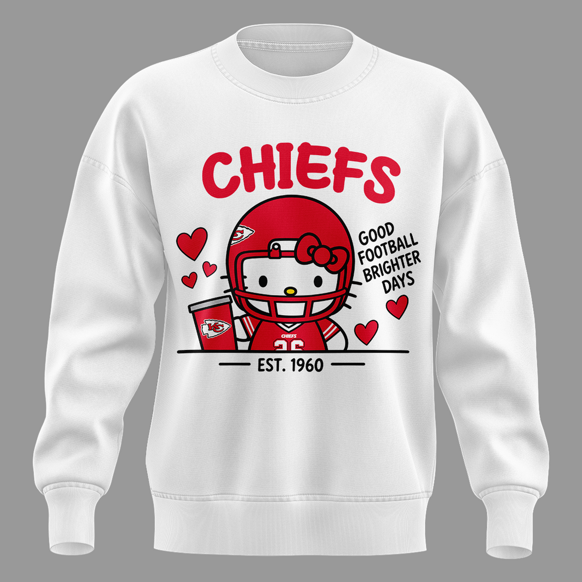 Limited Edition Kansas City Chiefs x Hello Kitty Sweat 2026