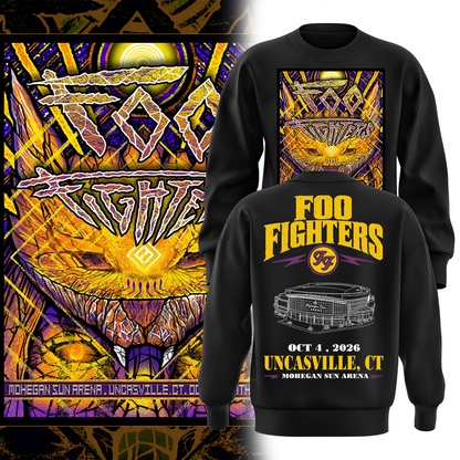 Foo Fighters Mohegan Sun Arena Uncasville CT 2026 Limited Edition sweat