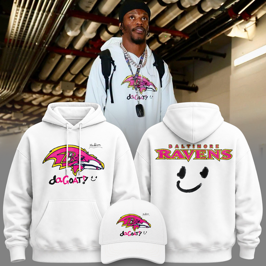 Limited Edition Baltimore Ravens Hoodie Designed By Young Heroes Battling Cancer