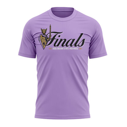 Limited edition Golden State Valkyries 2026 WNBA Finals T-Shirt - Violet