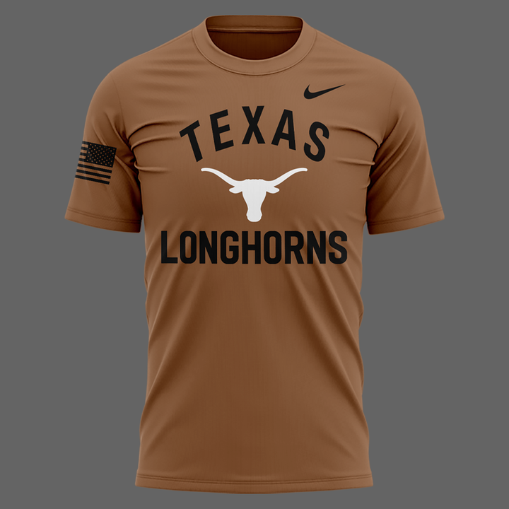 Texas Longhorns 2026 Military Appreciation Sideline Dri-FIT T-shirt