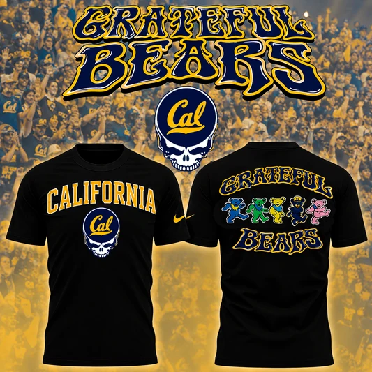 Limited Edition 2026 T-Shirt Cal Football x Grateful Dead
