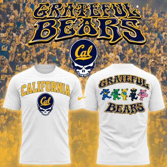 Limited Edition 2026 T-Shirt Cal Football x Grateful Dead