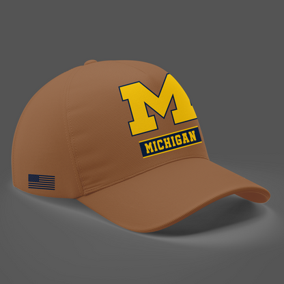 Michigan Wolverines Jordan 2026 Military Appreciation Sideline Dri-FIT Hoodie