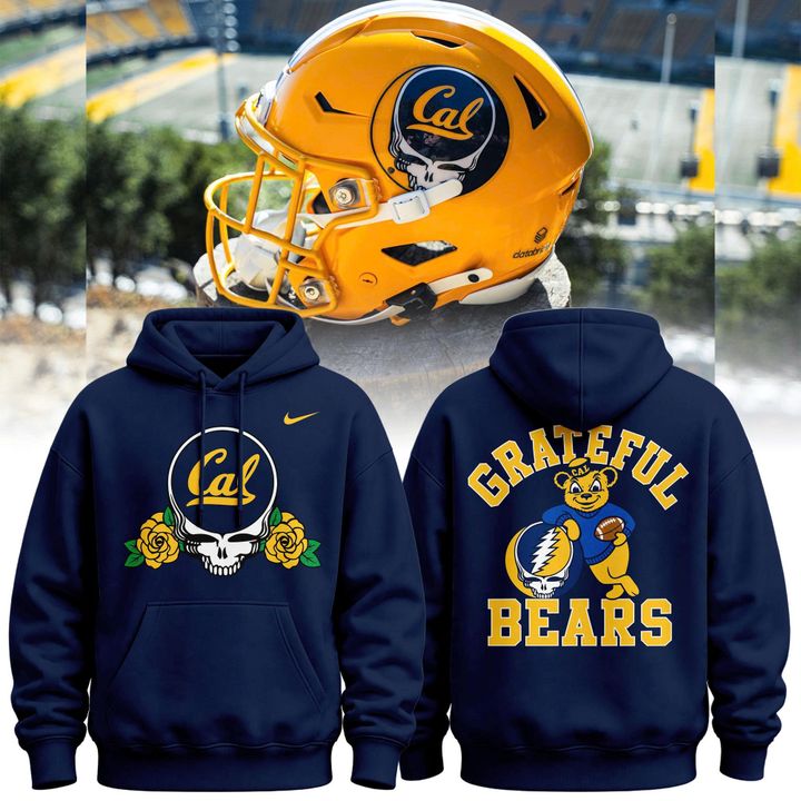 New Hoodie Cal Football x Grateful Dead