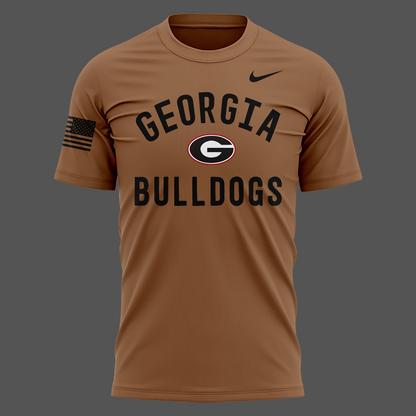 Georgia Bulldogs Nike 2026 Military Appreciation Sideline Dri-FIT T-shirt