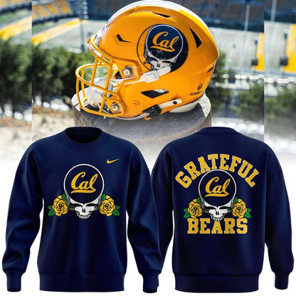 New Sweatshirt Navy Cal Football x Grateful Dead.