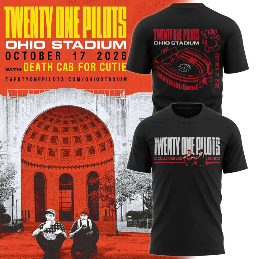 Twenty One Pilots Ohio Stadium Exclusive T-shirt