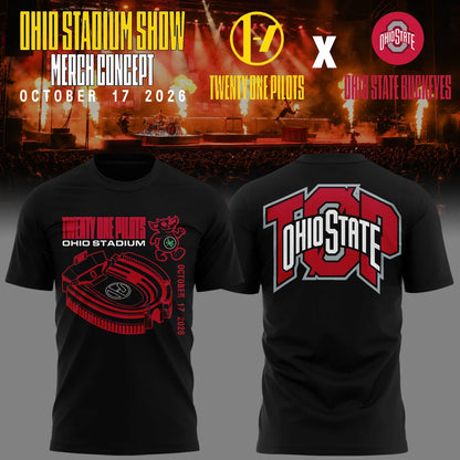 01.TØP X Ohio State Buckeyes Ohio Stadium 2026 T-shirt