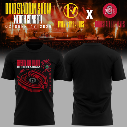 02.TØP X Ohio State Buckeyes Ohio Stadium 2026 T-shirt