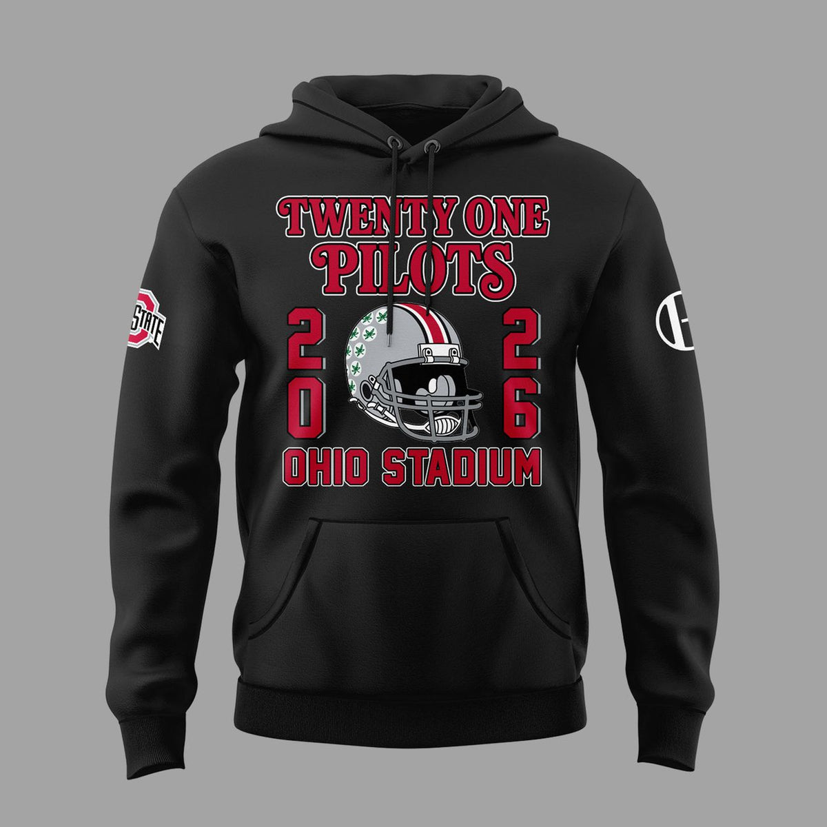 01.52. Twenty One Pilots Live From Ohio Stadium Black Hoodie