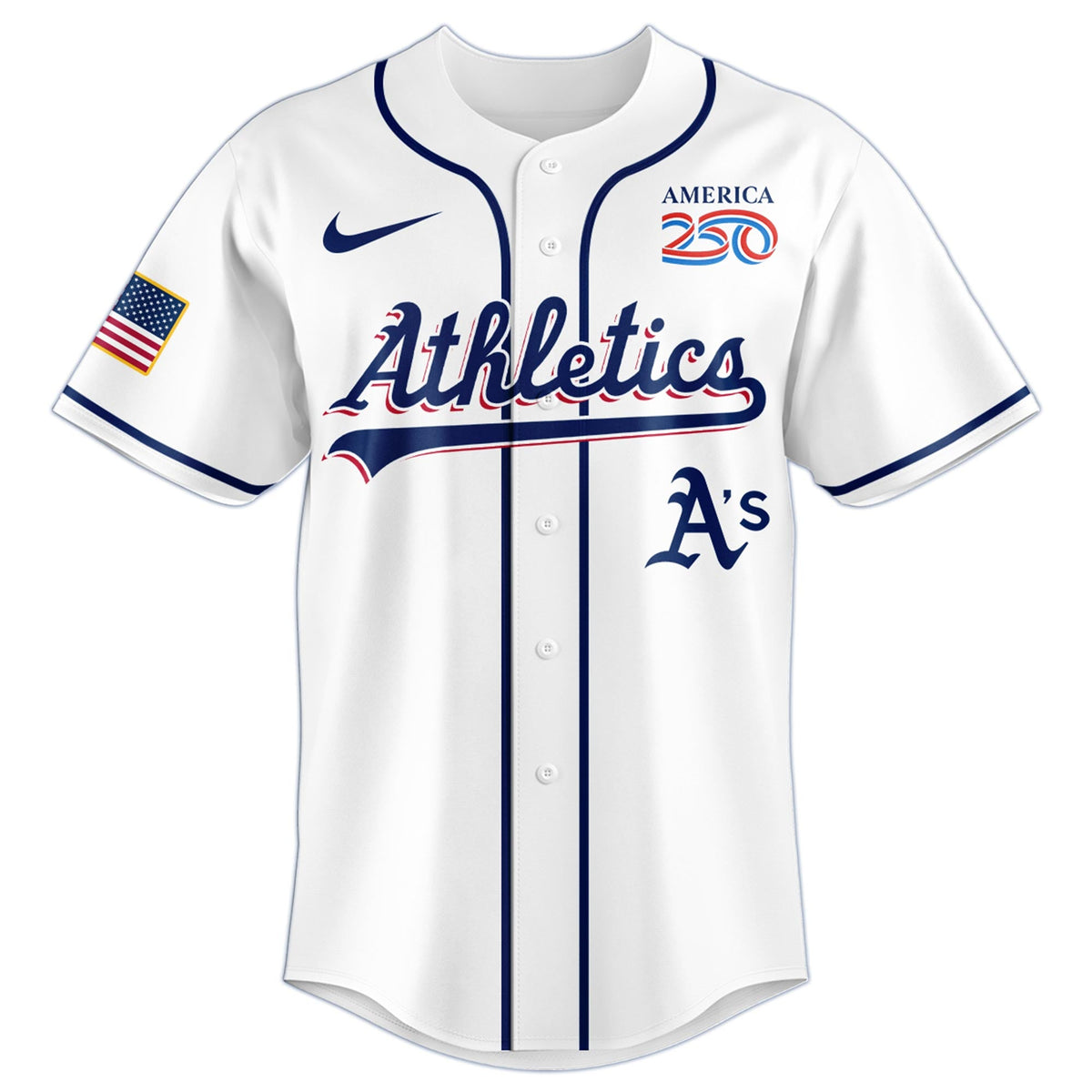 A's -  250 USA Limited Editions Jersey